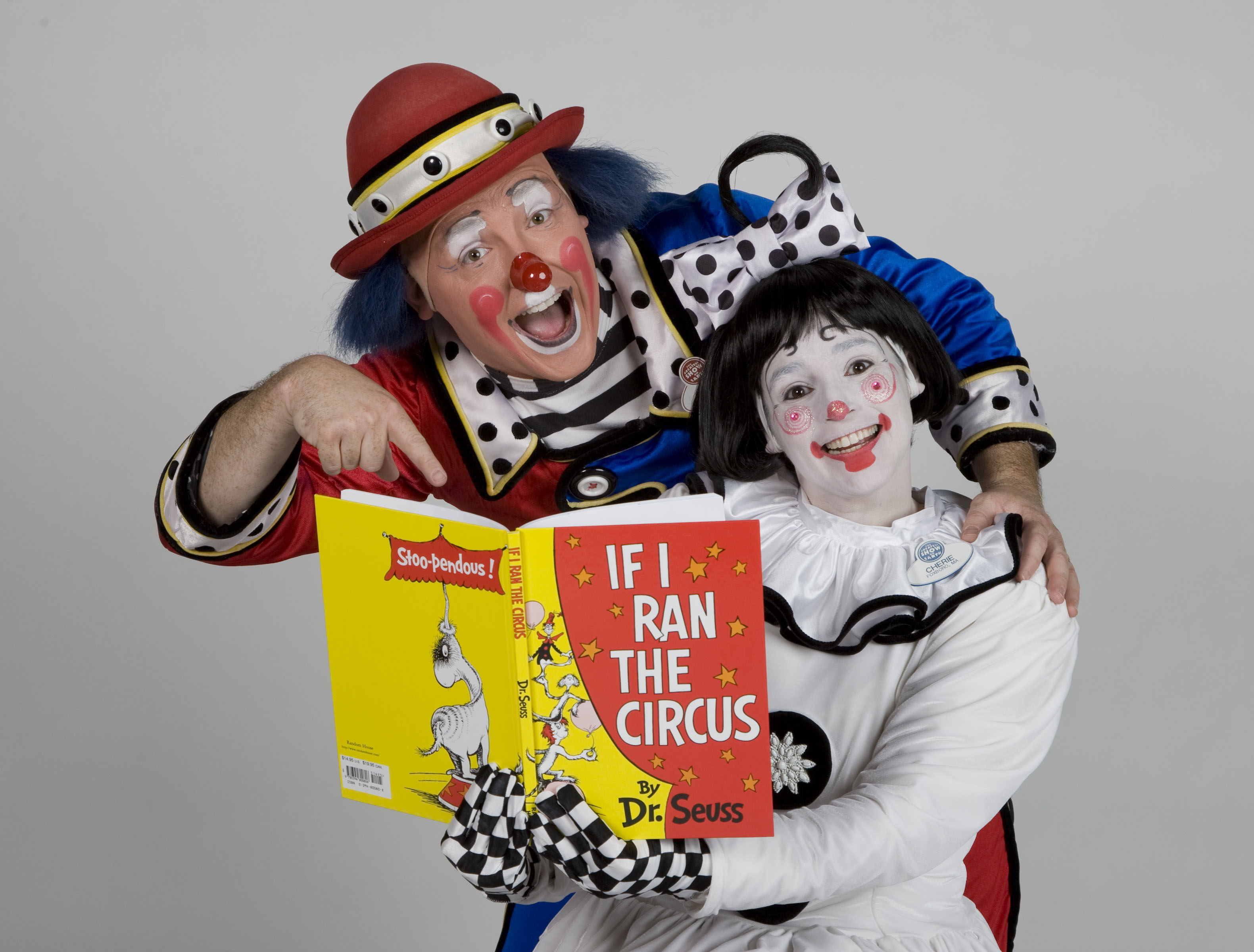 Clowns Reading
