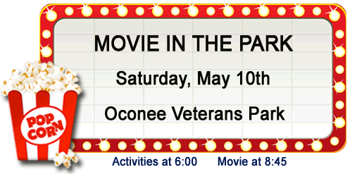 Movie in the Park - Saturday, May 10th, 2014
