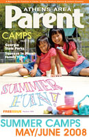 Camps issue of Athens Parent Magazine
